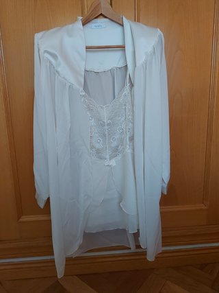 Conjunto Garel Novia Nacar Talla 42