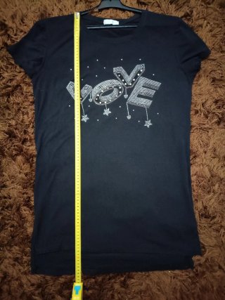 Vestido Verano Playa XL/XXL Negro