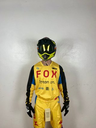 Traje Fox 12 Motocross Amarillo
