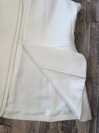 Chaleco Blanco ♡ Zara * Talla M