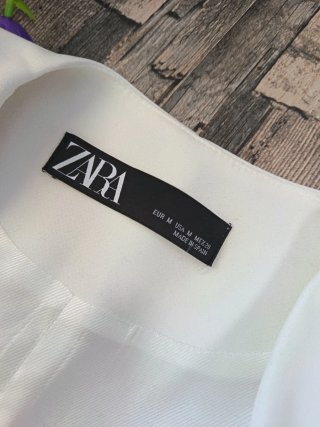 Chaleco Blanco ♡ Zara * Talla M