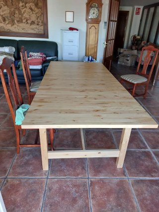 Mesa extensible madera Ikea