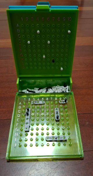 Juego de mesa Tocado y Hundido formato viaje.