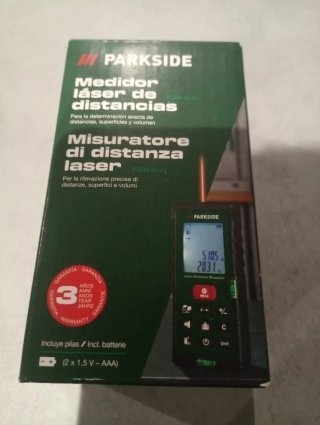 Parkside Misuratore Distanza Laser PLEM 50 D5