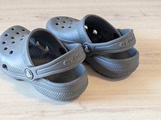 Crocs Classic Clog K Bambino 25-26 Grigio