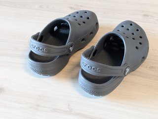 Crocs Classic Clog K Bambino 25-26 Grigio