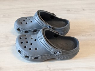 Crocs Classic Clog K Bambino 25-26 Grigio
