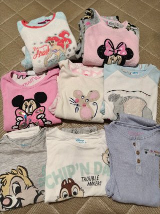 ¡Rebajas de Verano!  Lote 7 Pijamas Niña Disney