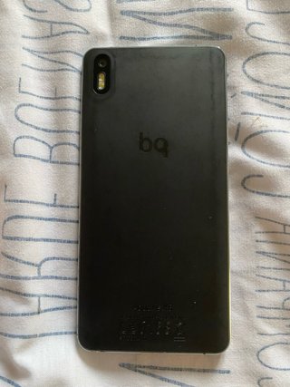 BQ Aquaris X5 Negro/Gris para piezas o reparar.