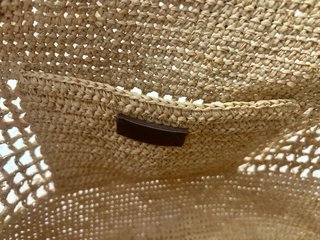 Bolso rafia Zara edición limitada