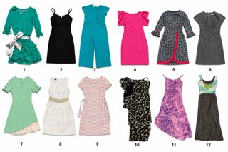 Lote de 12 vestidos en perfecto estado
