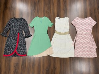 Lote de 12 vestidos en perfecto estado