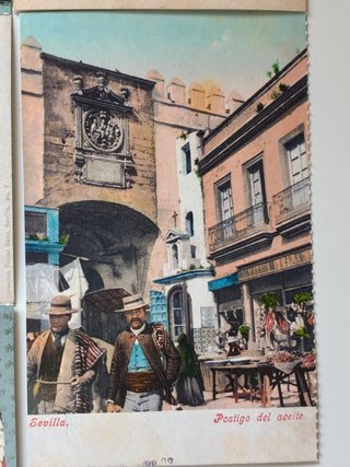 Lote 10 Postales Antiguas Sevilla