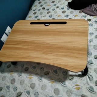 Mesita auxiliar GIFTDECOR madera y metal