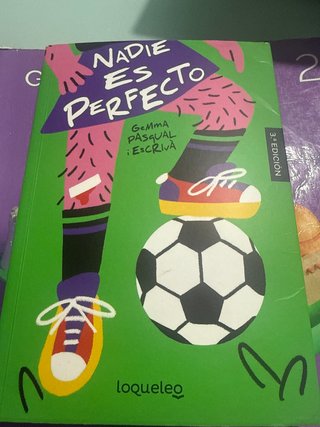 Cuento nadie es perfecto y libros 2do ESO