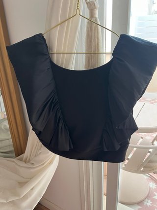 Top ASOS Negro Talla 40