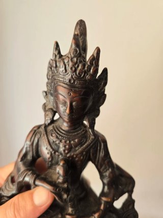 Estatua Budista Sentada Bronce