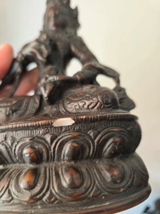 Estatua Budista Sentada Bronce