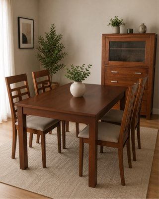 Mesa de comedor y 6 sillas