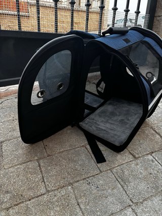 Mochila Transportín Expandible Pecute perros/gatos