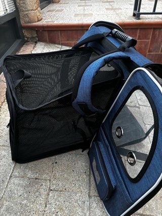 Mochila Transportín Expandible Pecute perros/gatos