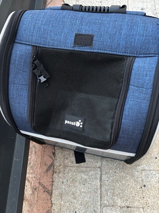 Mochila Transportín Expandible Pecute perros/gatos