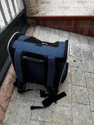 Mochila Transportín Expandible Pecute perros/gatos
