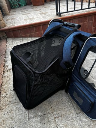 Mochila Transportín Expandible Pecute perros/gatos