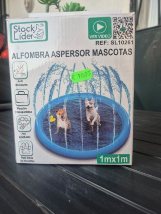 Alfombra Aspersor para Mascotas 1x1m