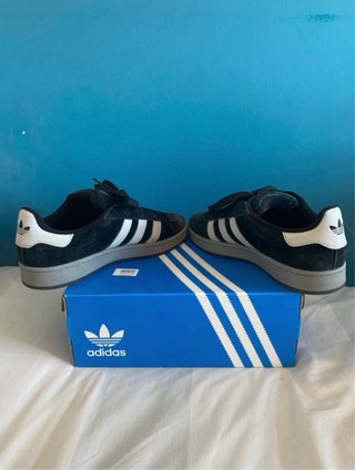 Zapatillas Adidas Campus Negras y Blancas