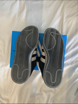 Zapatillas Adidas Campus Negras y Blancas