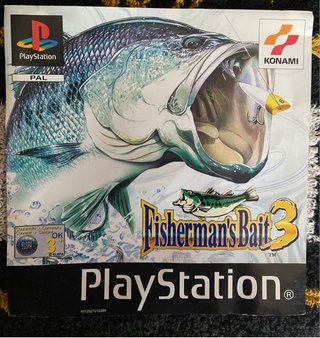 Copertina Fisherman's Bait 3 PS1 PAL Konami