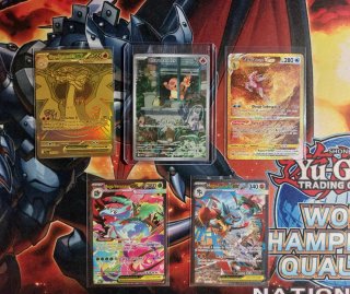 Pack Cartas Pokémon Mega Charizard, Lucario y más