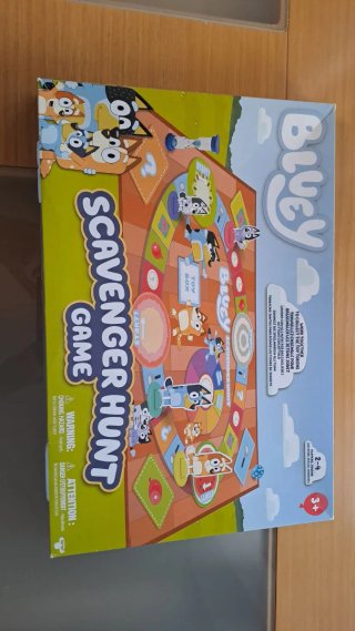 Juego de mesa Bluey Scavenger + 3 años