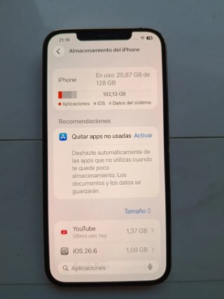 Iphone 12 pro max 128gb.
