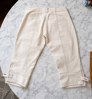 Pantalón Pirata Isabel de Pedro Beige
