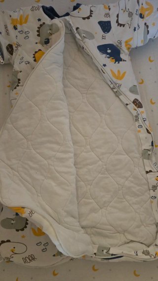 Saco dormir bebé invierno dinosaurios 3,5 TOG