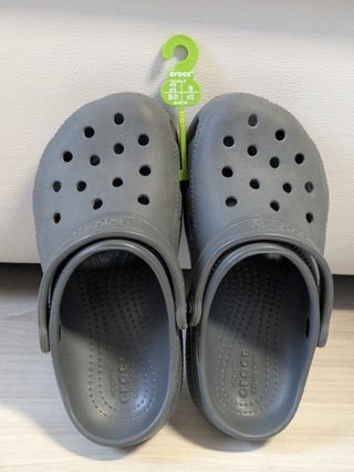 Crocs Classic Clog K 30-31 Grigio Bambino