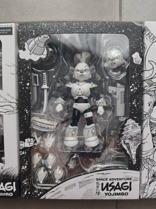 Pack 3 Figuras NECA Usagi Yojimbo Tortugas Ninja