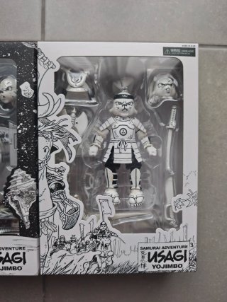 Pack 3 Figuras NECA Usagi Yojimbo Tortugas Ninja