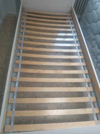 Cama 90x200 Ikea Hemnes Blanca