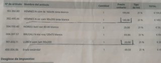 Cama 90x200 Ikea Hemnes Blanca