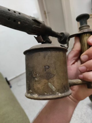 Soplete antiguo SERROT de latón original – Vintage