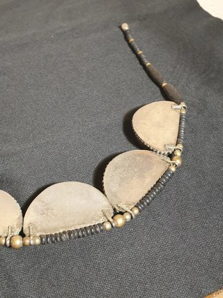 Collar Tuareg Aleación y Cuerno