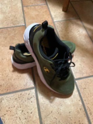 Scarpe Champion Verdi e Bianche