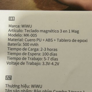 WIWU iPad Air 13"/Pro 12.9" Trackpad + Metapen  A8