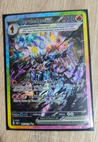 Pokemon Ceruledge EX Teracristal (NEGOCIABLE)