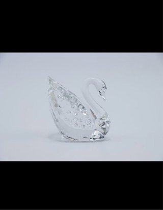 Figura Swarovski Zwaan Cisne de cristal Swarovski