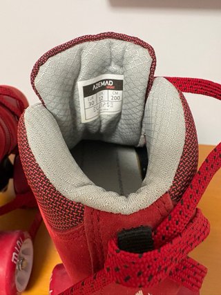 Patines Azemad Eclipse Talla 30 Rojos