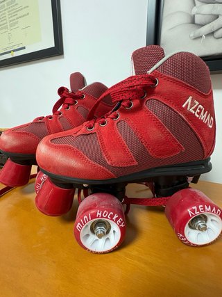 Patines Azemad Eclipse Talla 30 Rojos